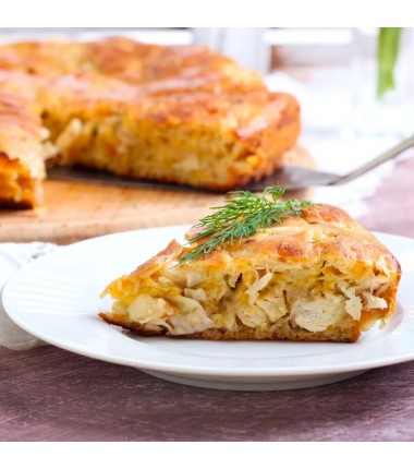 TARTE POULET LEGUMES