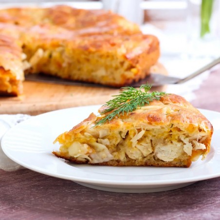 TARTE POULET LEGUMES